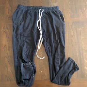 Fear of God black sweatpants size Large